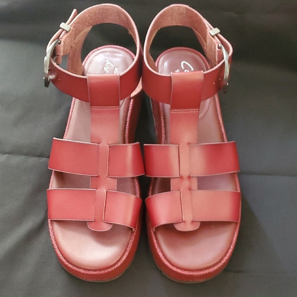Circus by Sam Edelman Red Strappy Sandals